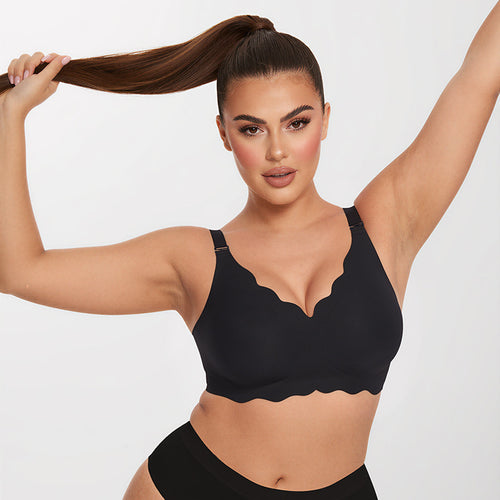 SmoothLift full-coverage bra detail
