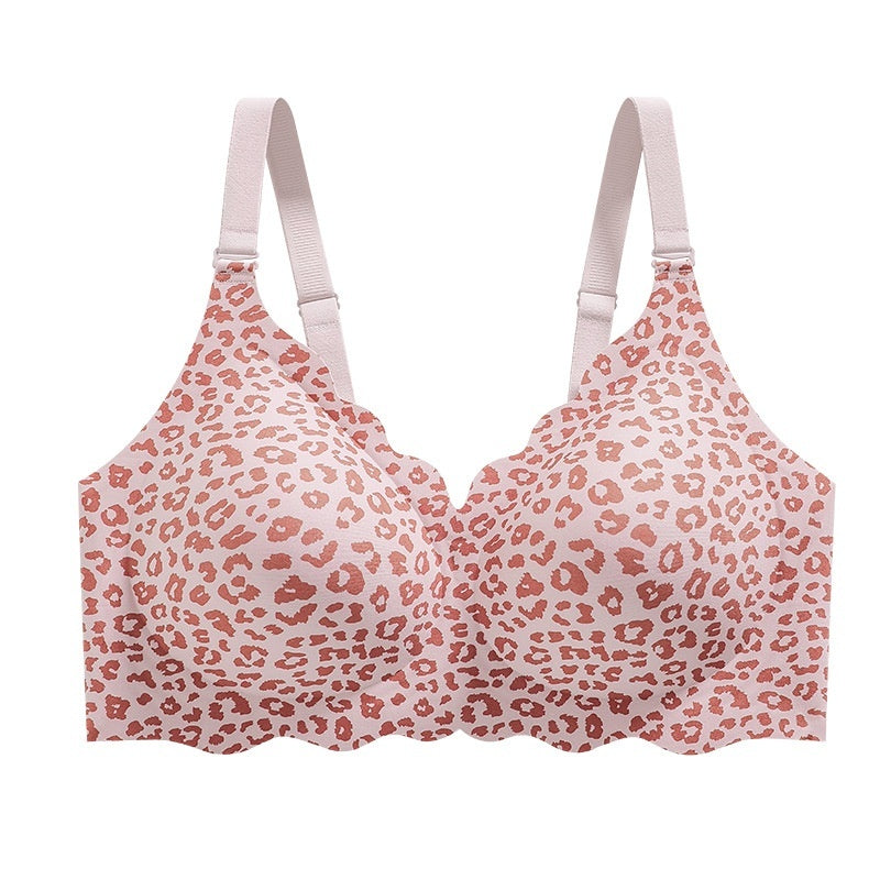 SmoothLift bra in leopard pink